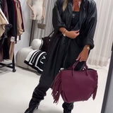 Manteau Street Fashion Revers