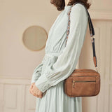 Sac bandoulière zippé multifonctionnel
