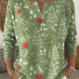 Pull Avec Motif De Sapin De Noël