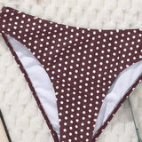 Bikini Bretelles À Pois