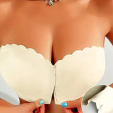 Soutien-Gorge Sans Couture Devant Attache Bandeau Sans Bretelles