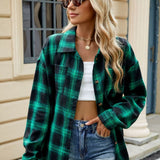 Oakley | Chemise à carreaux à manches longues pour femme