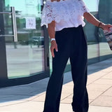 Blouse Dentelle Design Mode