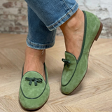 Geneviève - Chaussure Plate Élégante avec Nœud