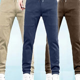 Multipants – Pantalon Cargo Extensible À Haute Élasticité, Multi-Poches Et Durable