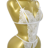 Lingerie Dentelle Nœud Une Pièce Sexy