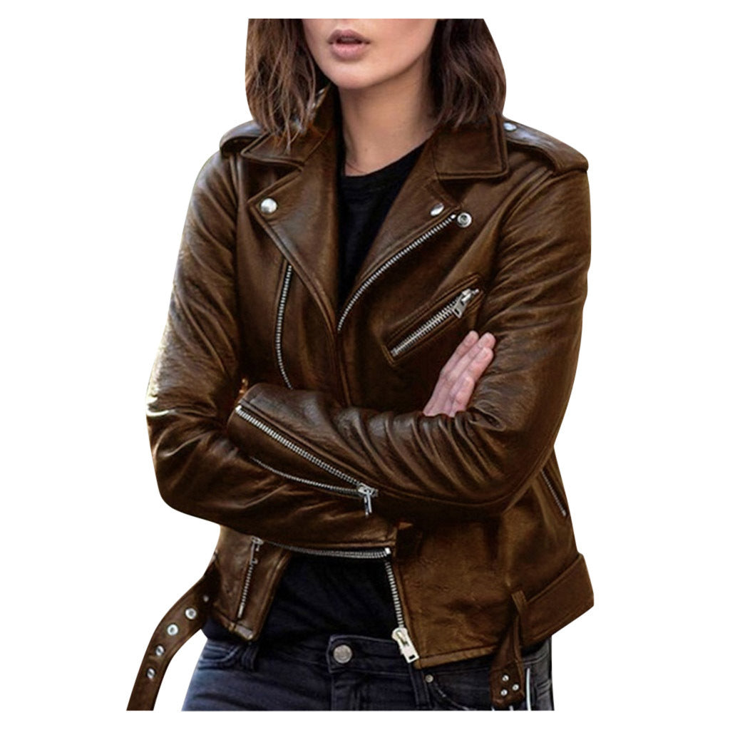 Veylina | Veste motard décontractée pour femme