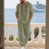 Ensemble Deux-Pièces Mode Homme Décontracté Long