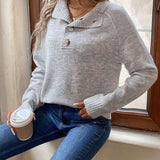 Pull À Col Polo Avec Boutons
