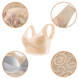 Soutien-Gorge Push Up Sans Couture Sans Armatures En Dentelle