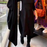Robe élégante de couleur unie