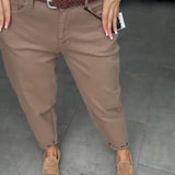 Pantalon Mode Cargo Décontracté