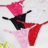 String Sexy Noeud Dentelle G-String
