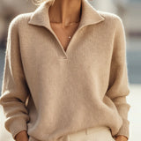 Pull Col En V Élégant Polyvalent