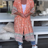 Manteau de plage de vacances imprimé à la mode