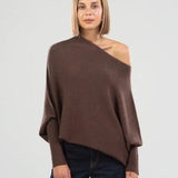 Amaris | Pull oversize à col convertible pour femme