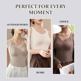 Bra Femmes Maillots De Corps Thermiques Avec Intégré