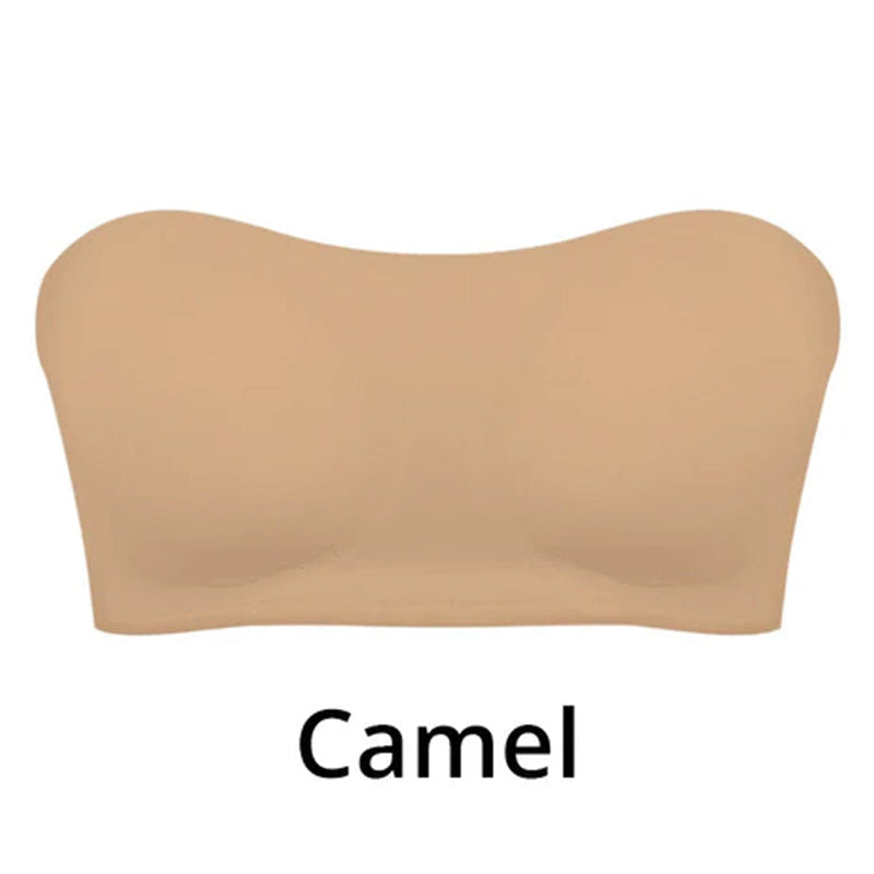 Soutien-Gorge Sans Bretelles Et Sans Armatures Avec Fermeture Latérale Croisée