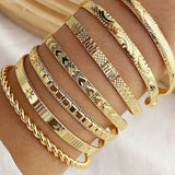 Bracelet étoile à six branches lot de 7 pièces