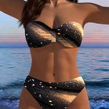 Maillot De Bain Sexy Soutien-Gorge Triangle
