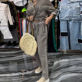 Costume Col Montant Poche Décontracté