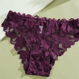 Culotte Femme En Dentelle Semi-Transparente