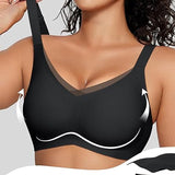 Soutien-Gorge Sans Armature Pour Femme En V Mesh – Bralette Confortable Et Offrant Un Bon Maintien