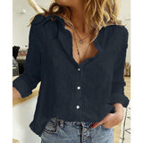 Chemise Ample à Manches Longues