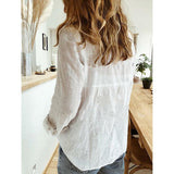 Chemise Ample à Manches Longues