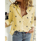 Chemise Ample à Manches Longues