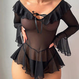 Lingerie Sexy Transparente