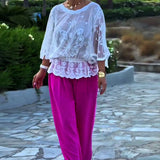 Blouse Unie Tendance
