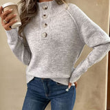 Pull À Col Polo Avec Boutons