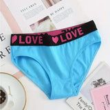Culotte Imprimé Cœur Taille Basse