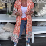 Manteau de plage de vacances imprimé à la mode