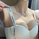 Soutien-Gorge Sans Couture Et Sans Armatures Avec Dos Décoratif