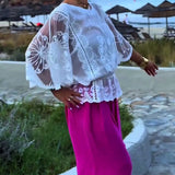Blouse Unie Tendance