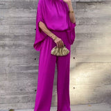 Ensemble de design élégant de couleur unie