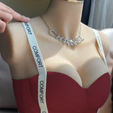 Soutien-Gorge Sans Couture Et Sans Armatures Avec Dos Décoratif