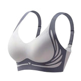 Soutien-gorge push-up sans armatures liftant anti-relâchement