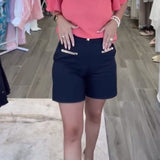 Short Orné De Chaîne Décontracté