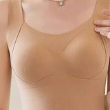 Gilet Thermique Femme avec Soutien-Gorge Intégré
