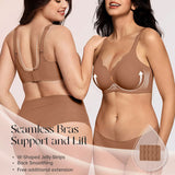 Soutien-Gorge Respirant Sans Couture Couverture Totale Quotidien