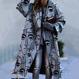 Murphy | Manteau long décontracté avec chaleur printanières pour femme