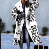 Murphy | Manteau long décontracté avec chaleur printanières pour femme