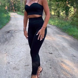Leggings De Yoga Taille Haute