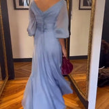 Robe taille basse de couleur unie