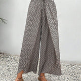 Louanne | Pantalon pour femmes à imprimé géométrique