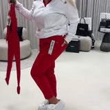 Pantalon Mode Élastique Cordon