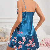 Robe Sans Manches Sexy Imprimée